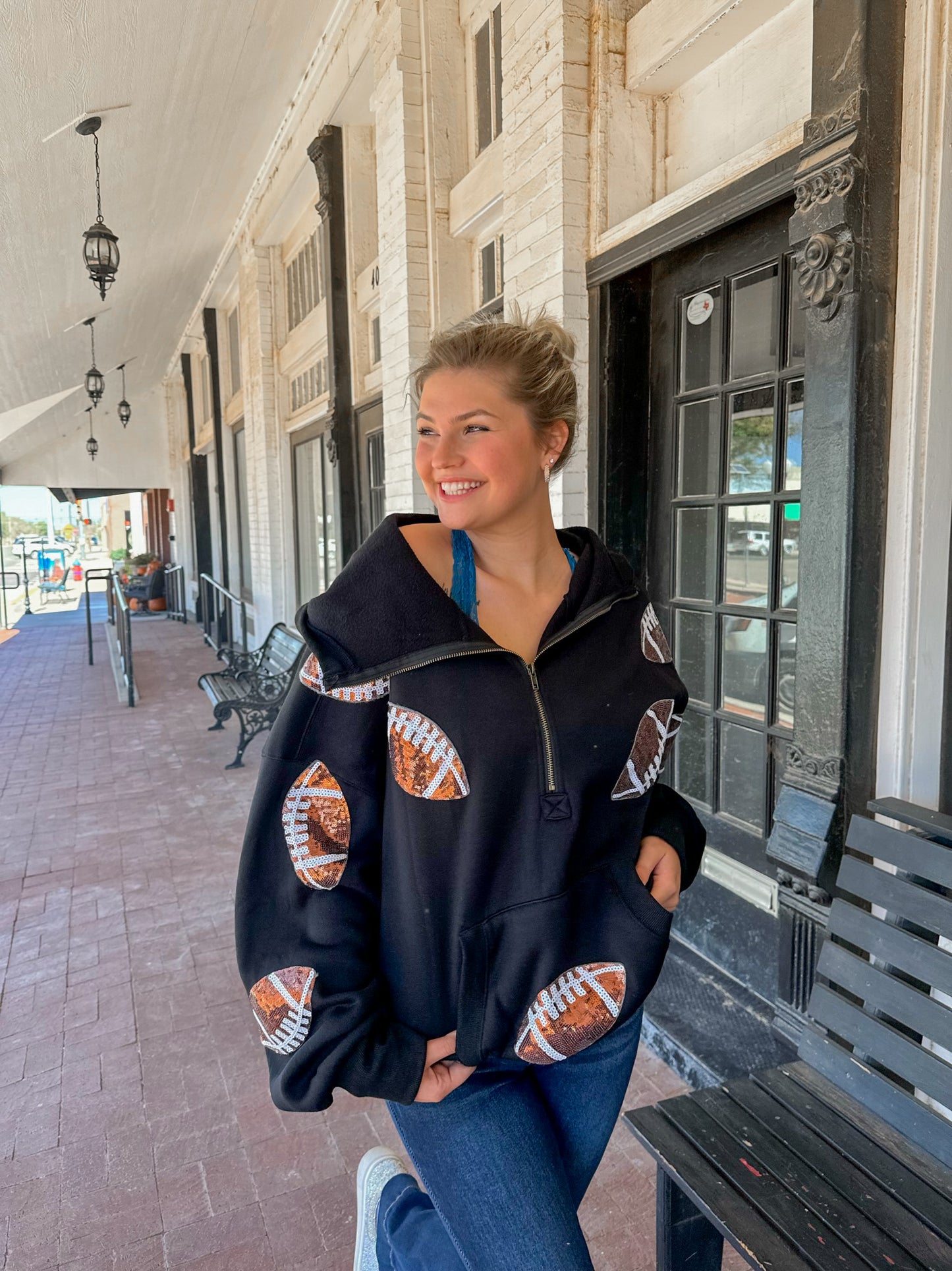 Football Half Zip