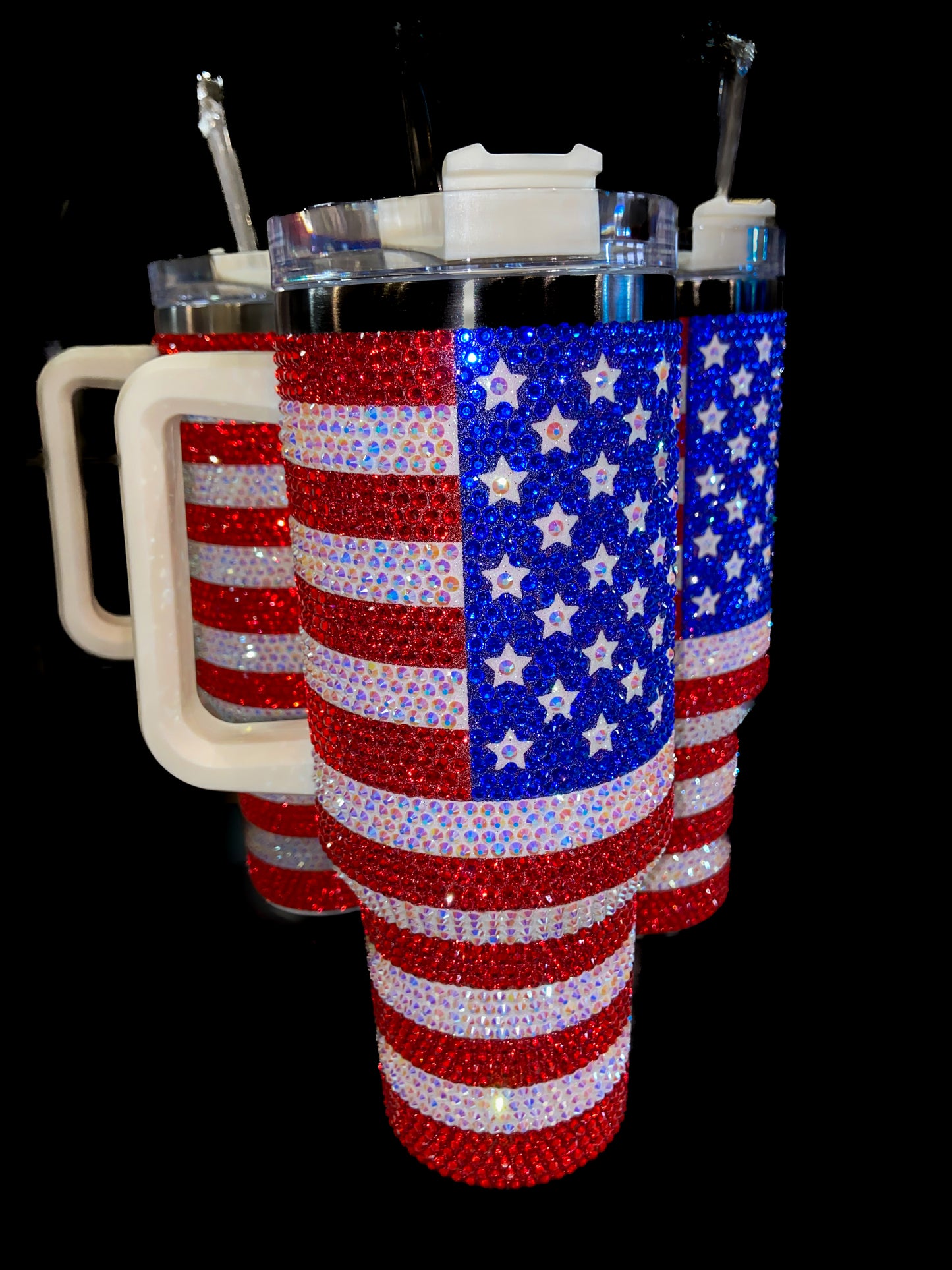 40oz. American Flag Tumbler