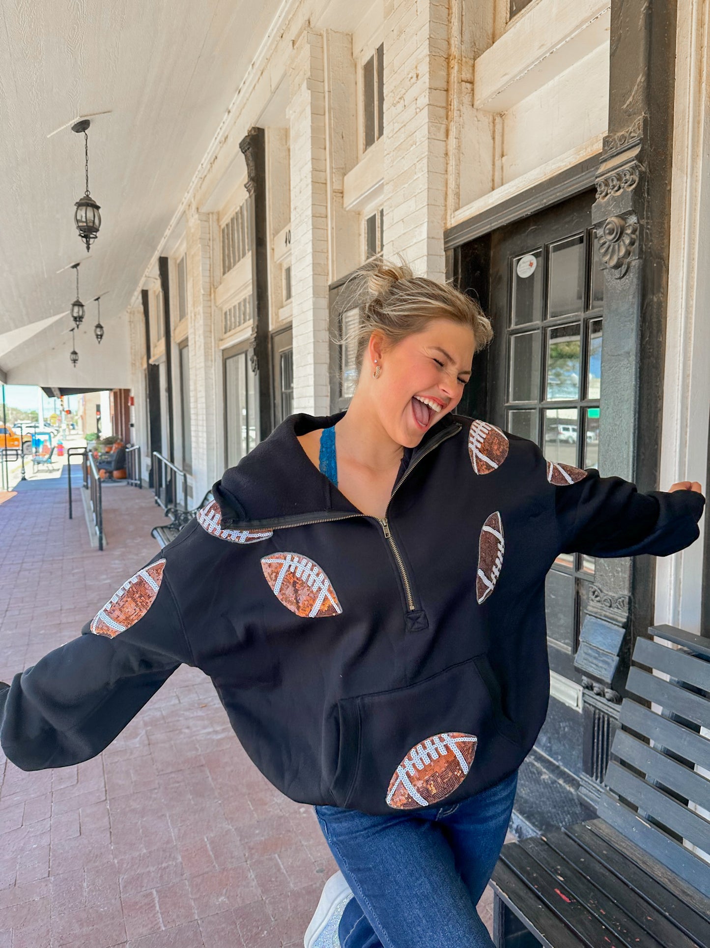 Football Half Zip